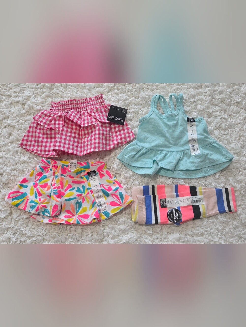 NWT Baby Girl Okie Dokie Bundle